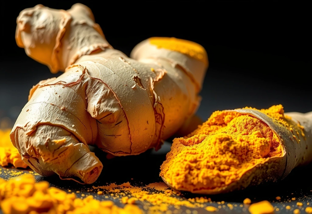 Kurkuma és gyömbér